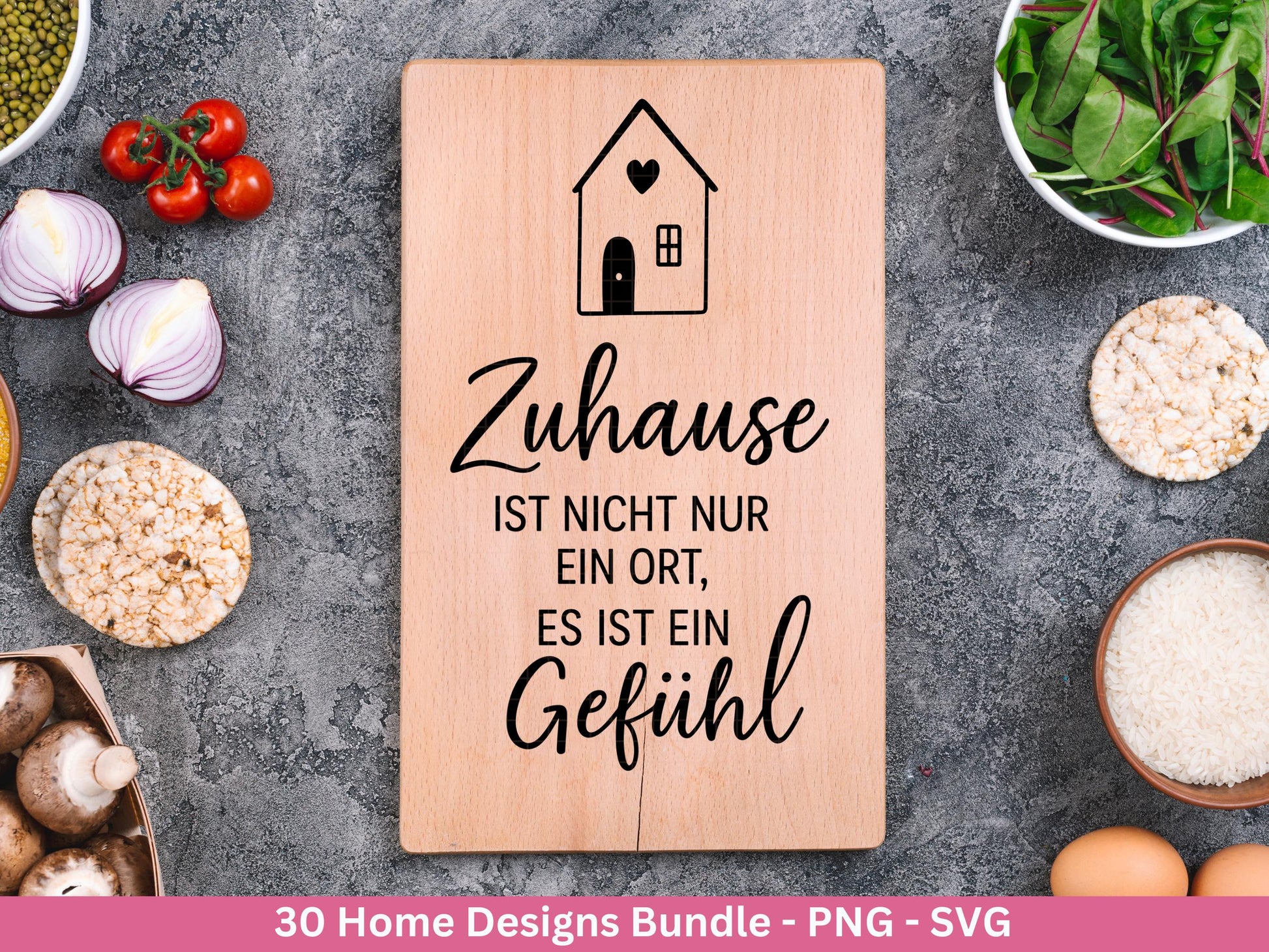 Plotterdatei Home svg - Zuhause Schriftzug Sprüche svg - Sprüche Plotterdatei - Cricut Silhouette - Plotterdatei - Laserdatei Geschenk