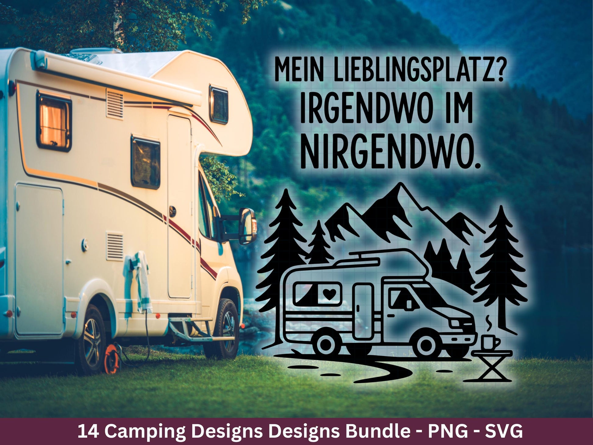camping sprüche für wohnmobil Plotterdatei Campingliebe – Wohnwagen & Sprüche SVG