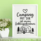 Deutsche Plotterdatei Camping Svg Wohnwagen Svg , Plotterdatei Camper, Camping Sprüche , Camping Wohnmobil , Laserdatei Zuhause Svg - Camper