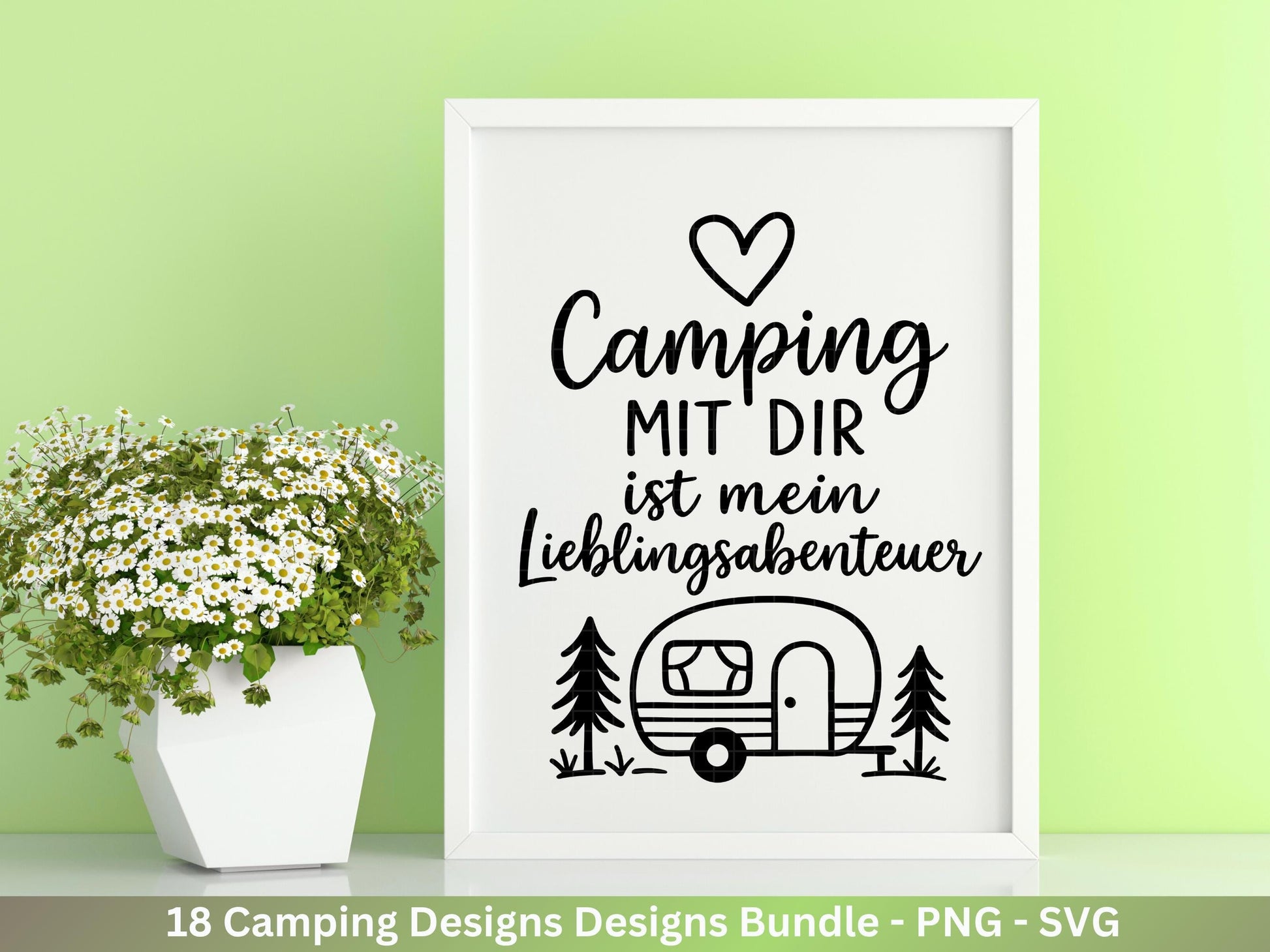 Deutsche Plotterdatei Camping Svg Wohnwagen Svg , Plotterdatei Camper, Camping Sprüche , Camping Wohnmobil , Laserdatei Zuhause Svg - Camper