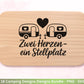 Deutsche Plotterdatei Camping Svg Wohnwagen Svg , Plotterdatei Camper, Camping Sprüche , Camping Wohnmobil , Laserdatei Zuhause Svg - Camper