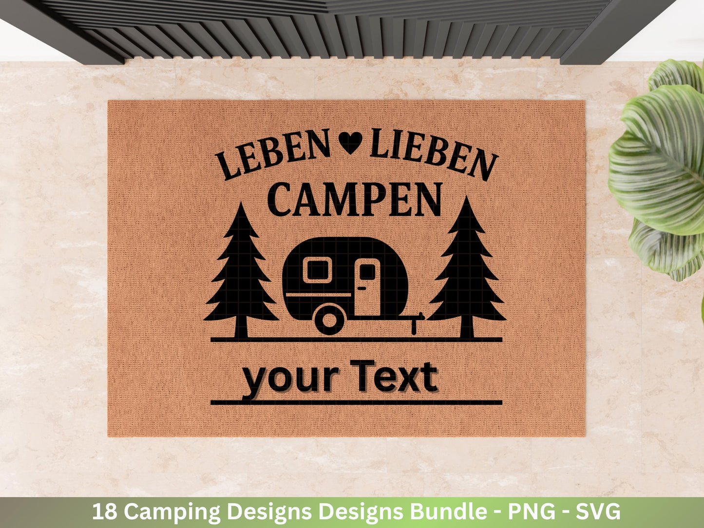 Deutsche Plotterdatei Camping Svg Wohnwagen Svg , Plotterdatei Camper, Camping Sprüche , Camping Wohnmobil , Laserdatei Zuhause Svg - Camper
