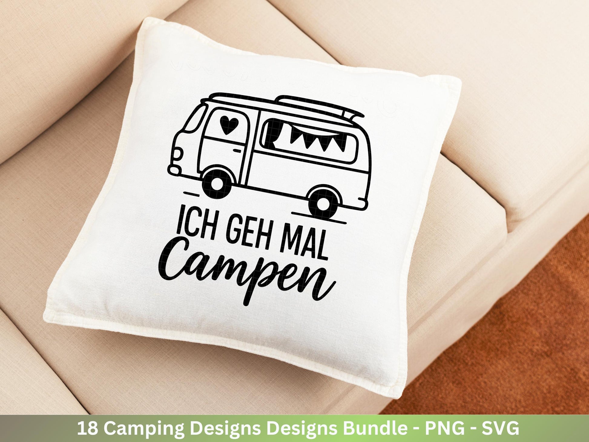 Deutsche Plotterdatei Camping Svg Wohnwagen Svg , Plotterdatei Camper, Camping Sprüche , Camping Wohnmobil , Laserdatei Zuhause Svg - Camper