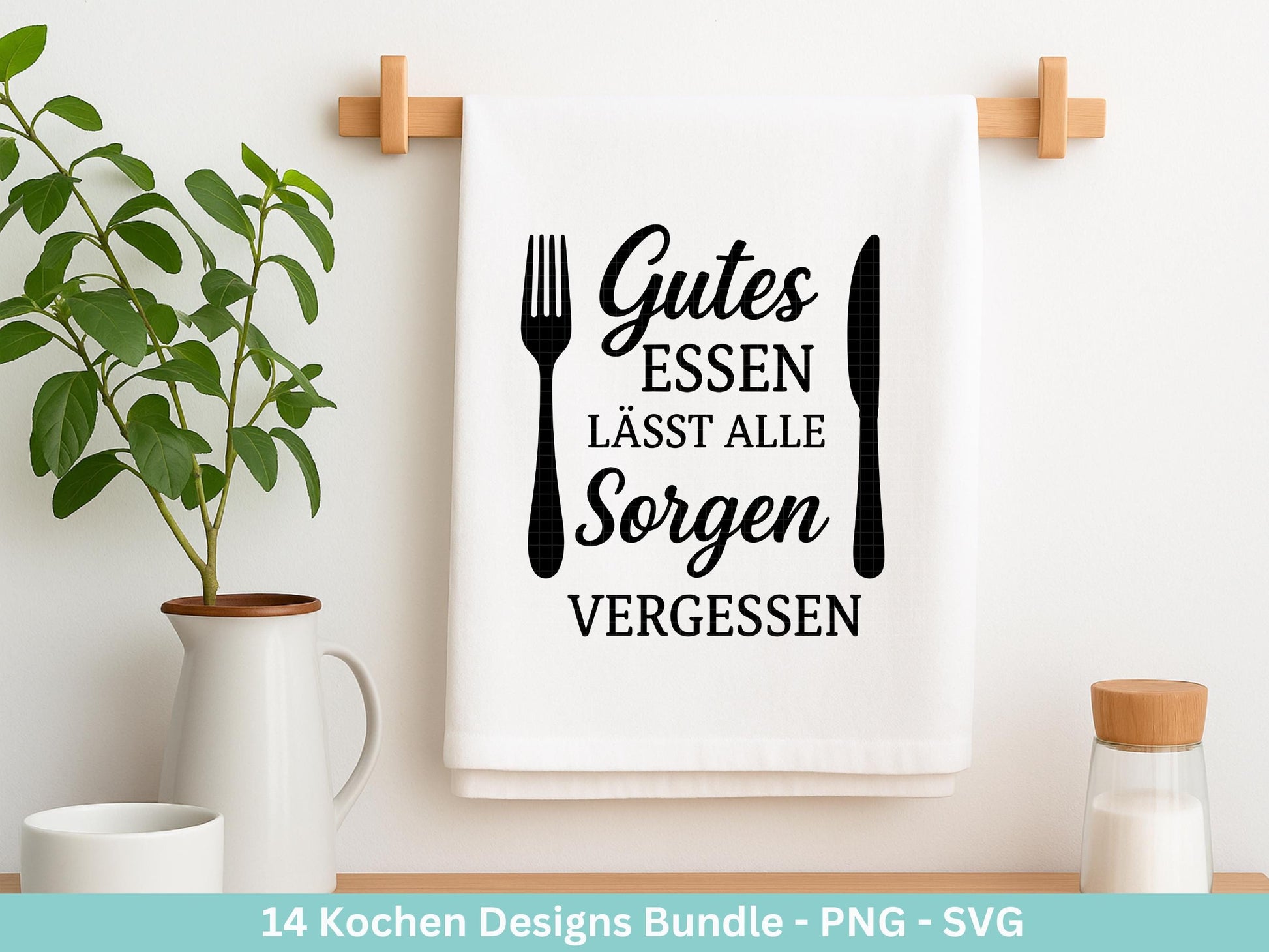Plotterdatei Kochen SVG – Deutsche Küchensprüche – Küche Laserdatei – Chefkoch SVG – Geschenkidee Holzbrett – Weihnachten Deko – Cricut Svg