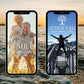 120 Instagram Story Sticker Tagessprüche – Schönen Tag, Abend & Wochenende – PNGs für Insta Stories – Positive Sprüche Basic Deutsch Insta