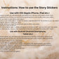 160 Instagram Story Sticker – Deutsch | Alltag | Kaffee | Humor | Home | Storysticker Daily | Basic | Kalligraphie | Guten Morgen | Sprüche