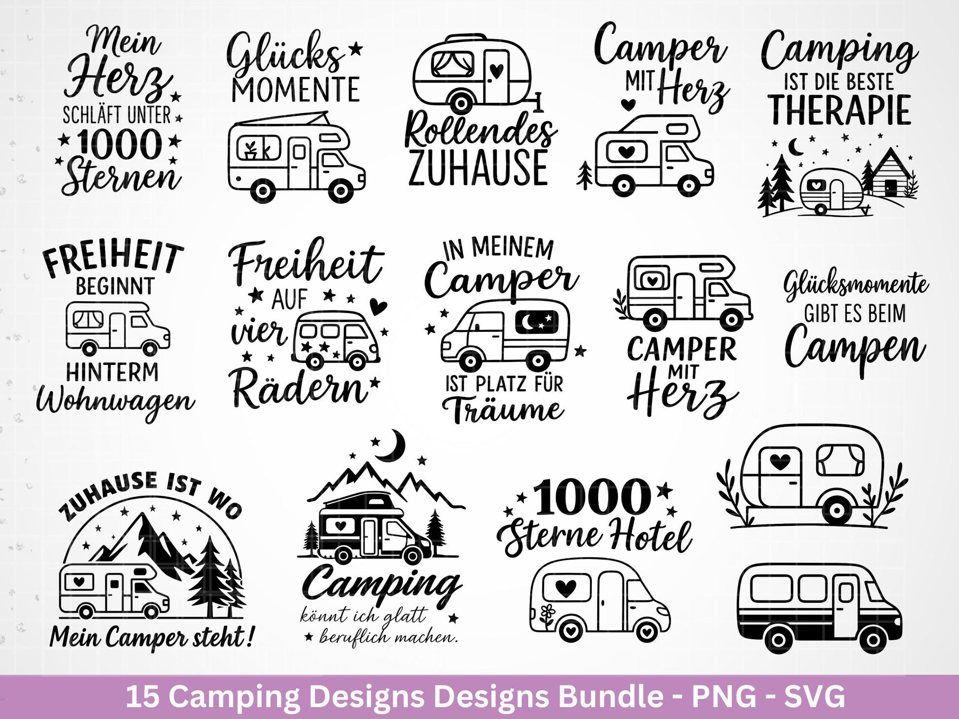camping sprüche kostenlos Camping SVG – Camping Sayings Plotter File