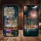 200 Instagram Story Sticker Silvester 2026 – Neujahr, Feuerwerk, Party & Abend – PNG Sprüche für Insta Stories – Digitales Silvester Set