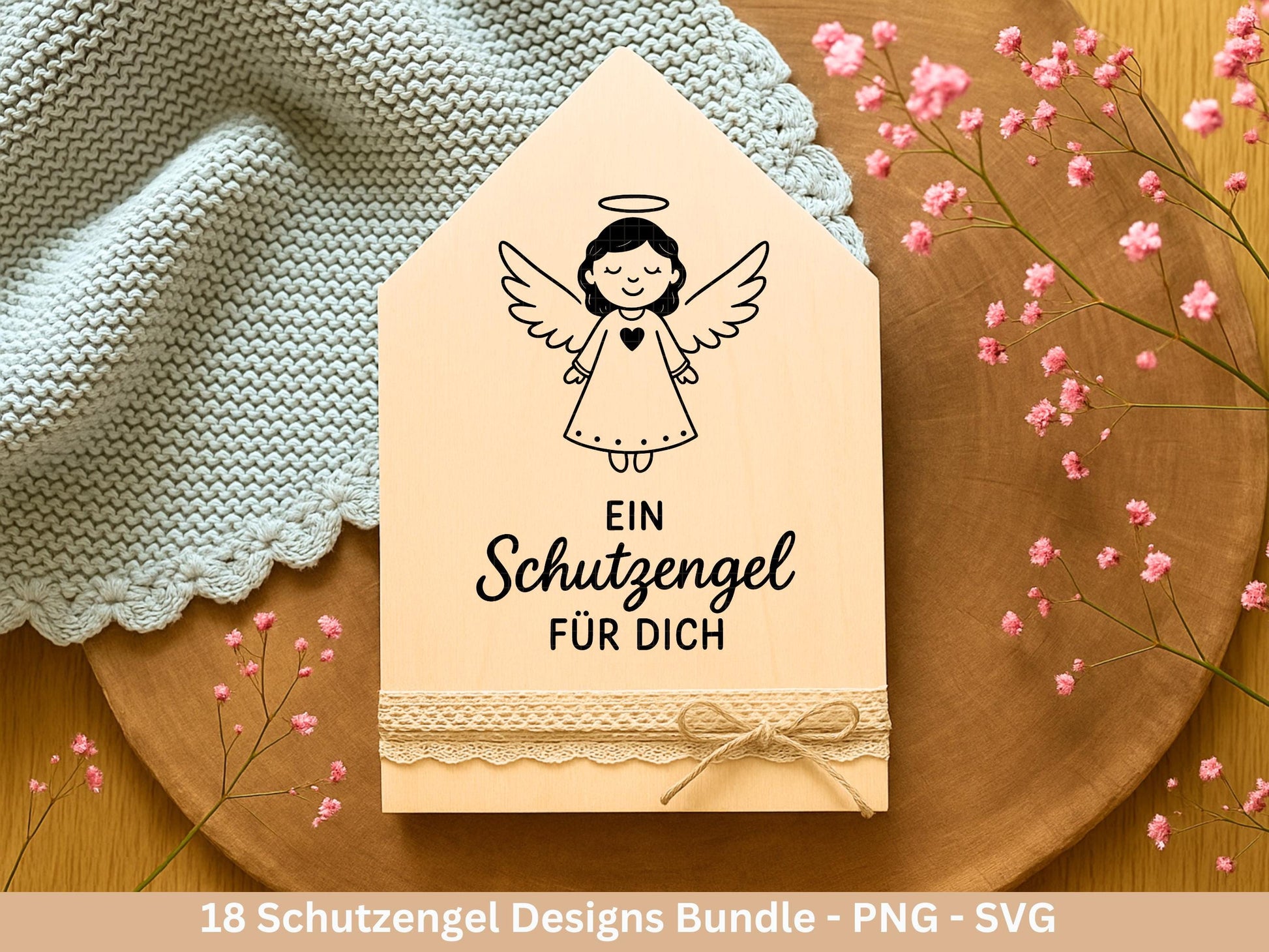 Plotterdatei Schutzengel - Engel svg - Deutsche Sprüche - Laserdatei Schutzengel - Schutzengel Sprüche - Schutzengel svg - Cricut Svg Datei