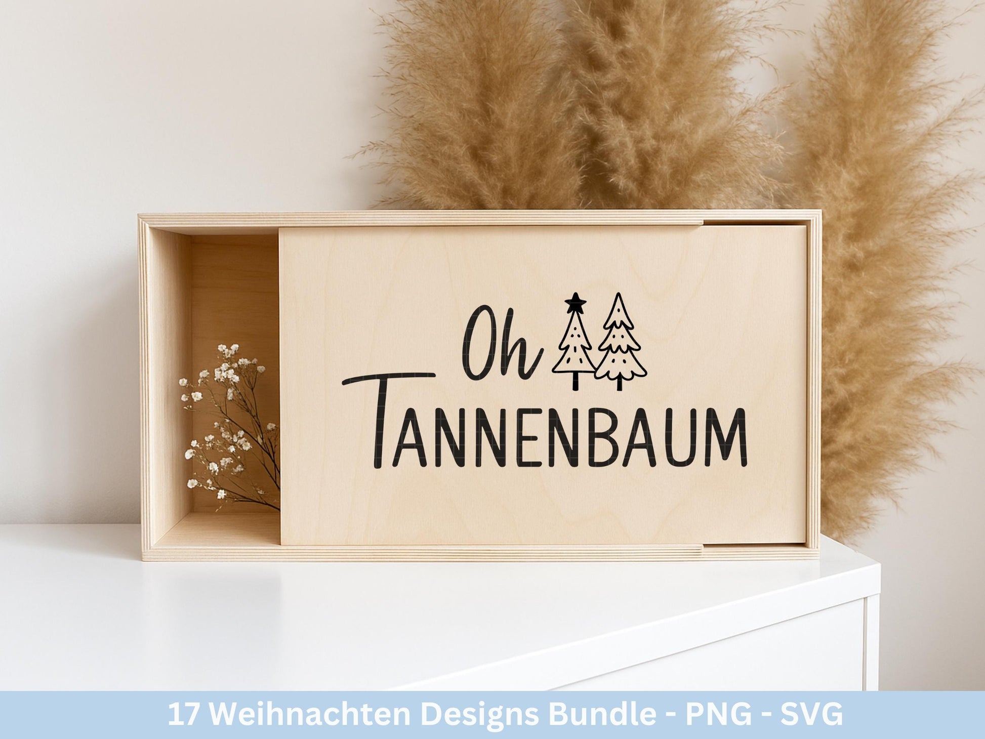 Plotterdatei Weihnachten – Deutsche Sprüche Schriftzüge – Winter Svg – Weihnachtshäuser Svg – Cricut Silhouette - Geschenk Weihnachten Deko