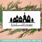 Plotterdatei Weihnachten – Deutsche Sprüche Schriftzüge – Winter Svg – Weihnachtshäuser Svg – Cricut Silhouette - Geschenk Weihnachten Deko