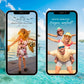 140 Instagram Story Sticker Sommer – Urlaubssticker für Insta Stories – Strand – Pool - Strand Sprüche – Sommer Content Creator Bundle Daily