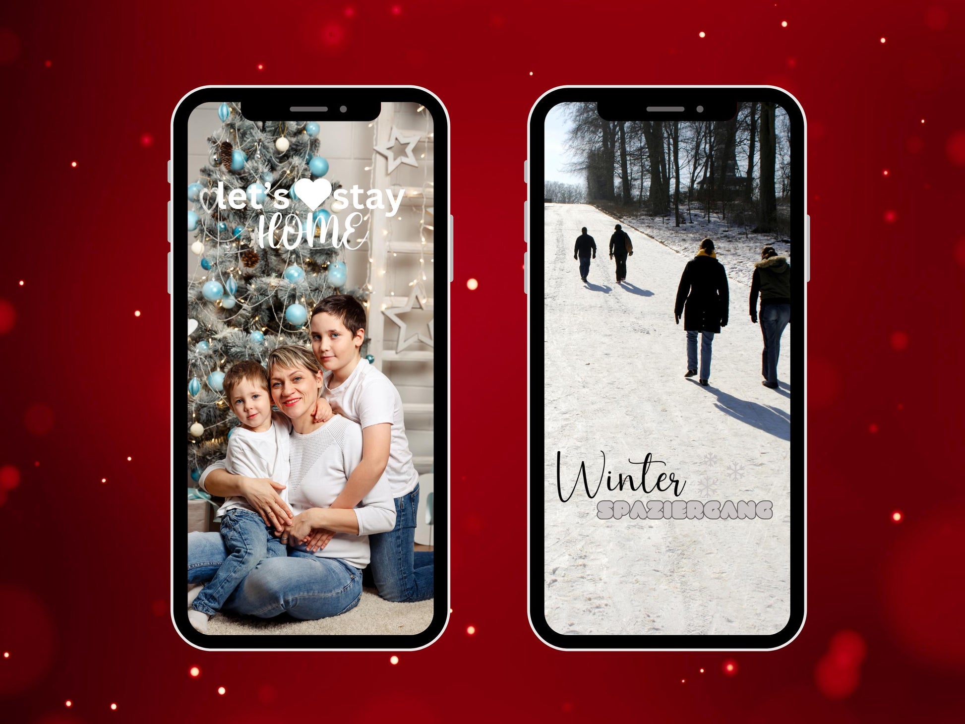 180 Instagram Story Sticker Weihnachten – Deutsch | Advent | Winter | Liebe| Home | Storysticker Daily | Basic | Kalligraphie | Sprüche