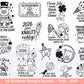 Silvester Plotterdatei - Deutsche Sprüche Svg - Weihnachten Svg - Frohes Neues Jahr 2026 - Silvester Laserdatei - Glücksschwein svg - Glück