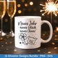Silvester Plotterdatei - Deutsche Sprüche Svg - Weihnachten Svg - Frohes Neues Jahr 2026 - Silvester Laserdatei - Glücksschwein svg - Glück