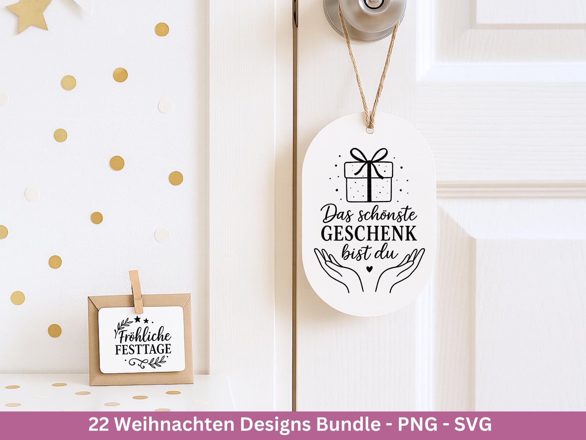 Plotterdatei Weihnachten Svg - Plotterdatei Sprüche - Schriftzüge Weihnachten deutsch - Laserdatei Weihnachten - Cricut Svg - Winter Svg
