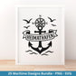 Plotterdatei Maritim - Moin Svg - Maritim Svg - Leuchtturm Svg - Möwen Svg - Nordsee & Ostsee - Laserdatei Möwe - Deutsche Sprüche Svg Datei