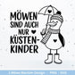 Deutsche Moin Plotterdatei - Maritim svg - Nautical Clipart - Möwe svg - Küstenliebe Svg - Cricut SVG - Laserdatei Möwe - Moin SVG - Anker