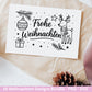 Plotterdatei Weihnachten – Deutsche Sprüche Schriftzüge – Winter Svg – Weihnachtshäuser Svg – Cricut -Frohes Fest - Geschenk Weihnachten Svg