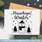 Plotterdatei Weihnachten – Deutsche Sprüche Schriftzüge – Winter Svg – Weihnachtshäuser Svg – Cricut -Frohes Fest - Geschenk Weihnachten Svg