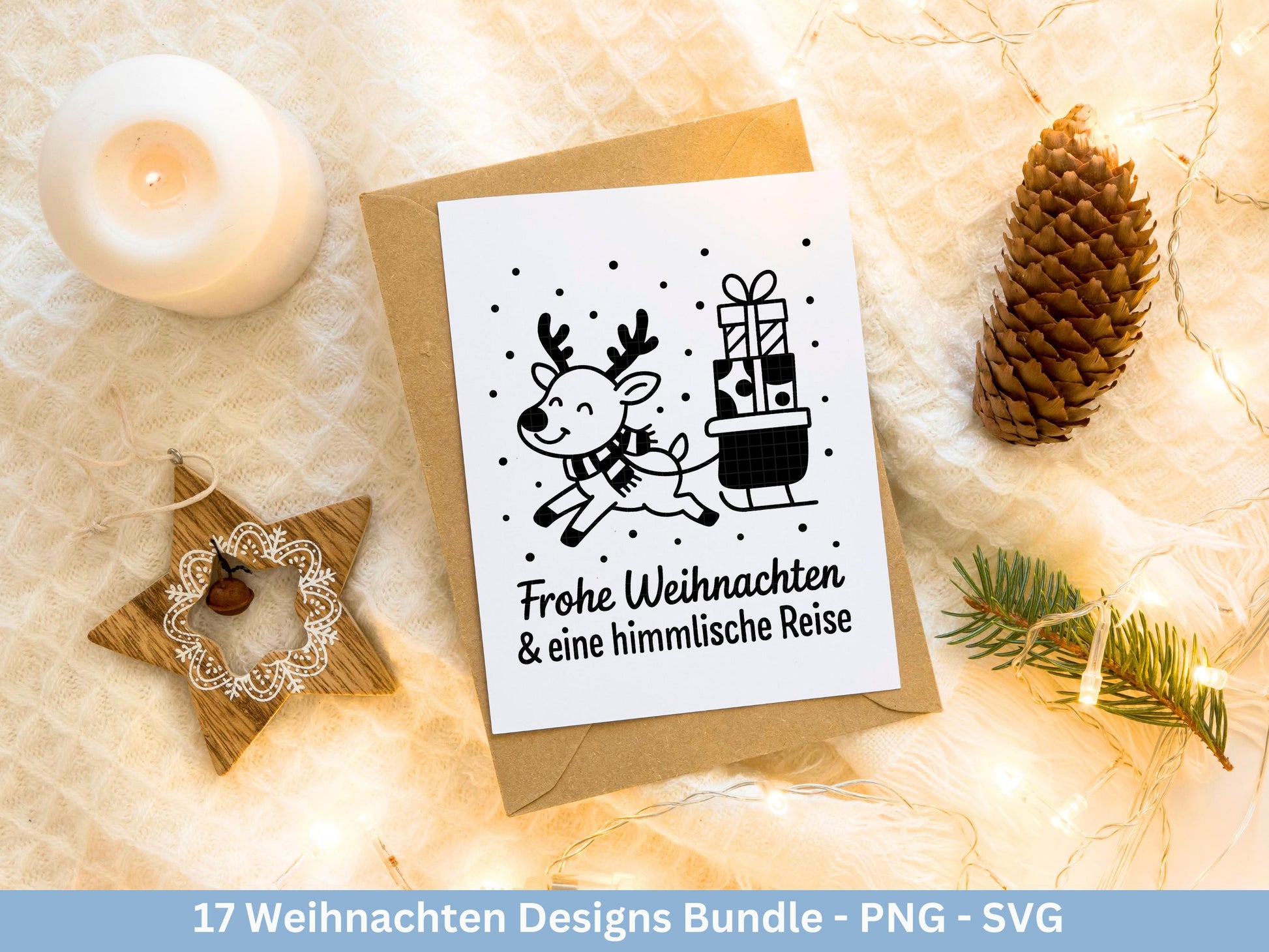Plotterdatei Weihnachten – Deutsche Sprüche Schriftzüge – Winter Svg – Weihnachtshäuser Svg – Cricut -Frohes Fest - Geschenk Weihnachten Svg