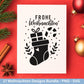 Plotterdatei Weihnachten – Deutsche Sprüche Schriftzüge – Winter Svg – Weihnachtshäuser Svg – Cricut -Frohes Fest - Geschenk Weihnachten Svg