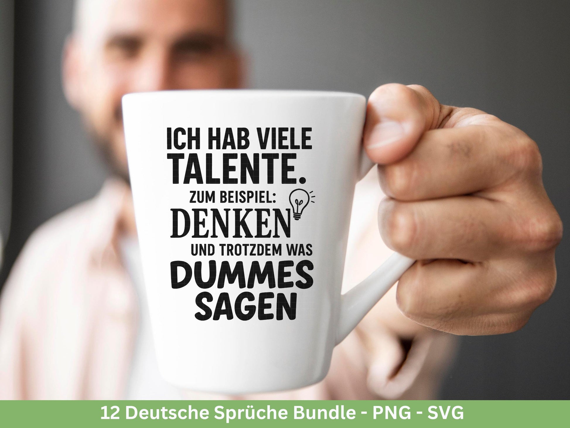 Deutsche Sprüche Plotterdatei - Sprüche für Beutel - lustiges tshirt - Cricut Svg - Shirtdesign Svg - Lustiges Geschenk - Tassensprüche Svg