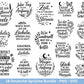 Deutsche Sprüche Plotterdatei - Positive Sprüche Svg - Laserdatei Sprüche - Inspirierende Zitate - Positive Sprüche Svg - Geschenk Freundin