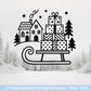Plotterdatei Weihnachten – Deutsche Sprüche Schriftzüge – Winter Svg – Weihnachtshäuser Svg – Cricut Silhouette - Geschenk Weihnachten Deko