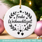 Plotterdatei Weihnachten – Deutsche Sprüche Schriftzüge – Winter Svg – Weihnachtshäuser Svg – Cricut Silhouette - Geschenk Weihnachten Deko