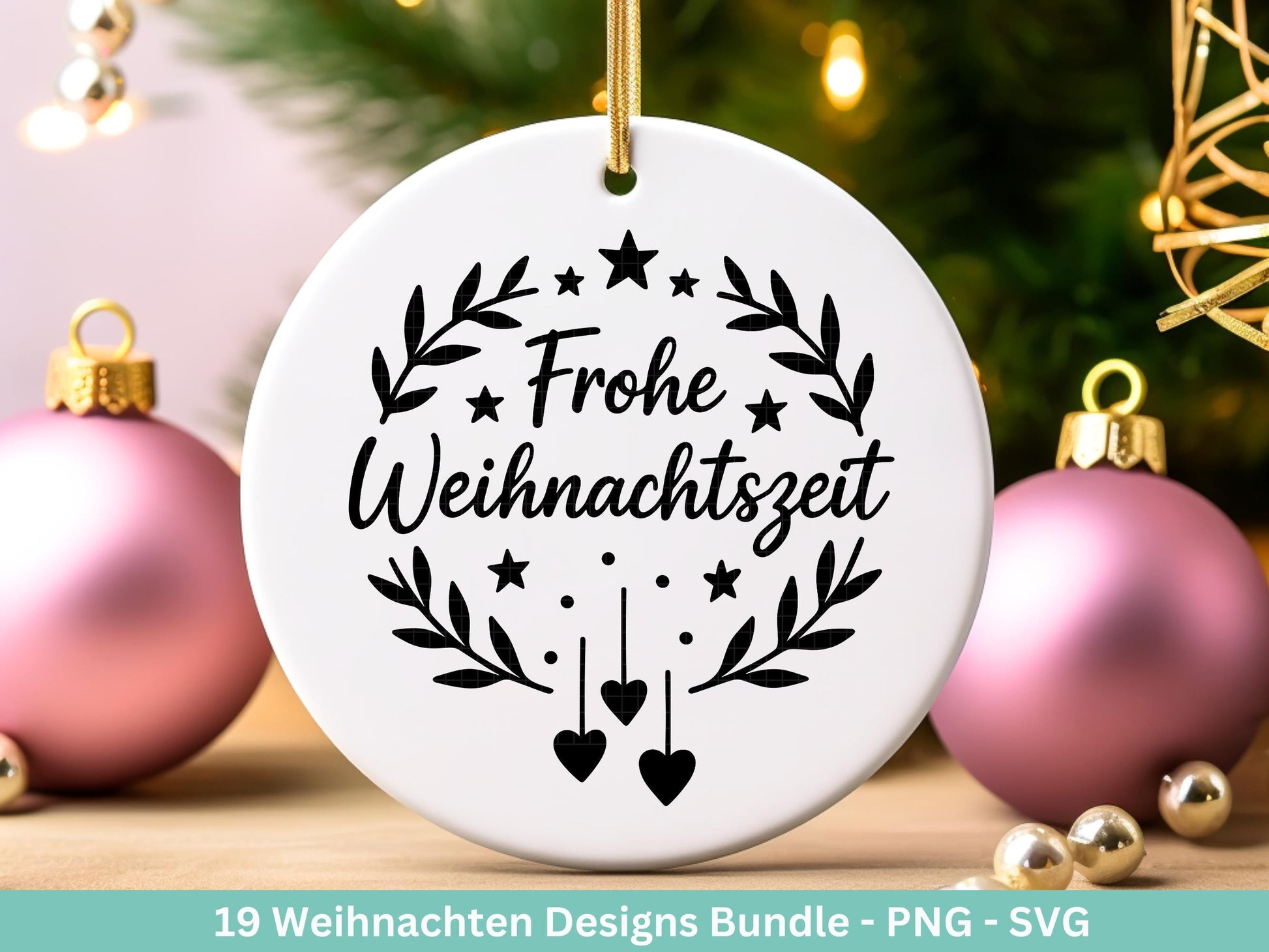 Plotterdatei Weihnachten – Deutsche Sprüche Schriftzüge – Winter Svg – Weihnachtshäuser Svg – Cricut Silhouette - Geschenk Weihnachten Deko