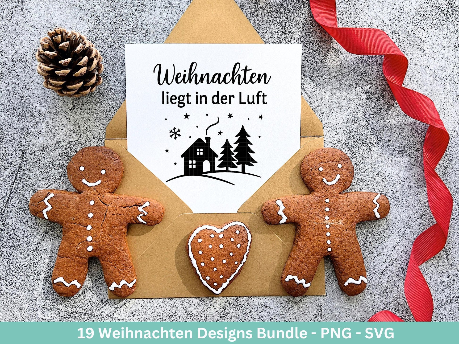 Plotterdatei Weihnachten – Deutsche Sprüche Schriftzüge – Winter Svg – Weihnachtshäuser Svg – Cricut Silhouette - Geschenk Weihnachten Deko