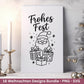 Plotterdatei Weihnachten Svg , Weihnachtshäuser Svg - Weihnachten Laserdatei - Home Svg - Cricut Svg - Weihnachten deutsch - Weihnachtsdeko