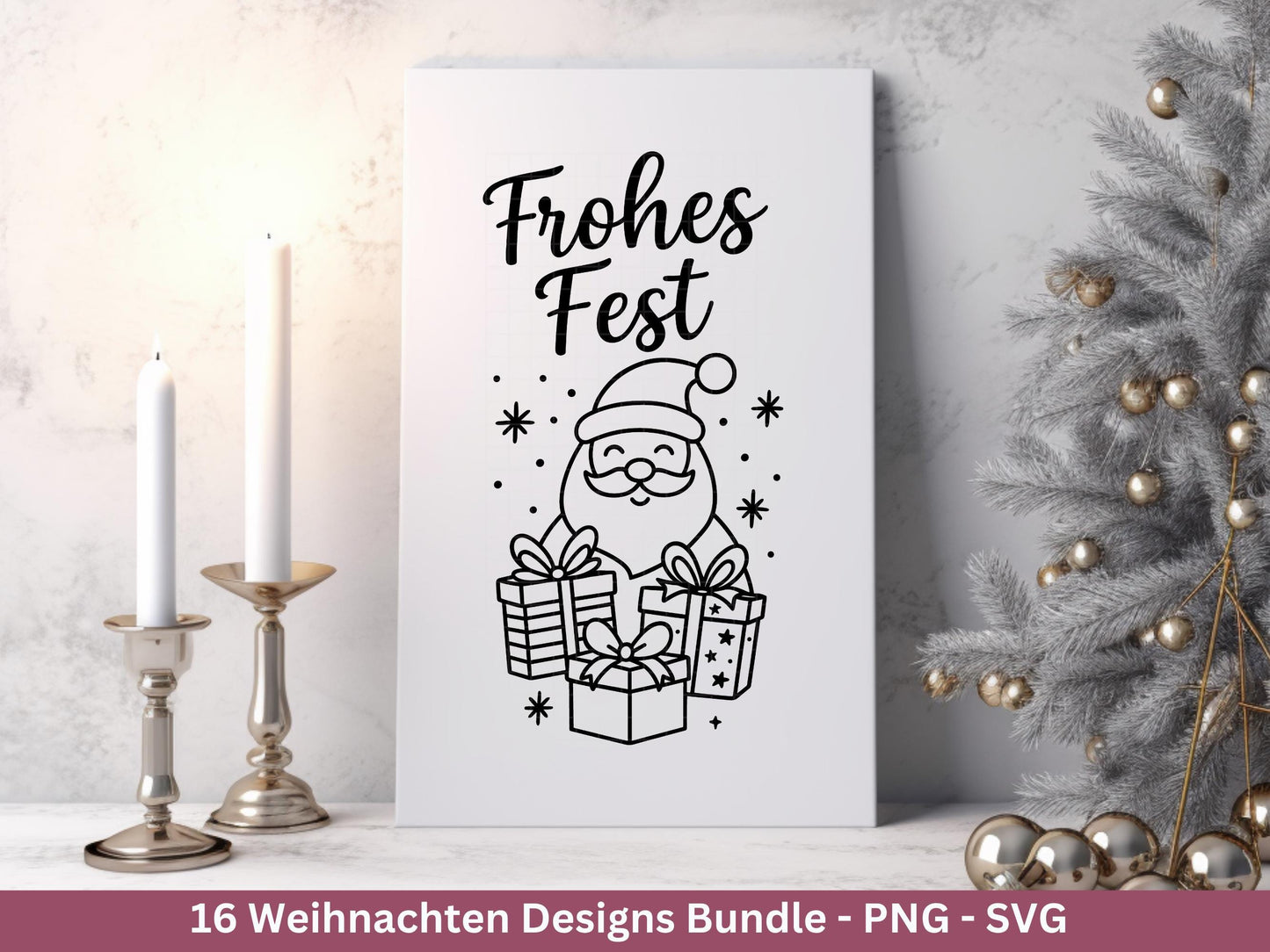 Plotterdatei Weihnachten Svg , Weihnachtshäuser Svg - Weihnachten Laserdatei - Home Svg - Cricut Svg - Weihnachten deutsch - Weihnachtsdeko