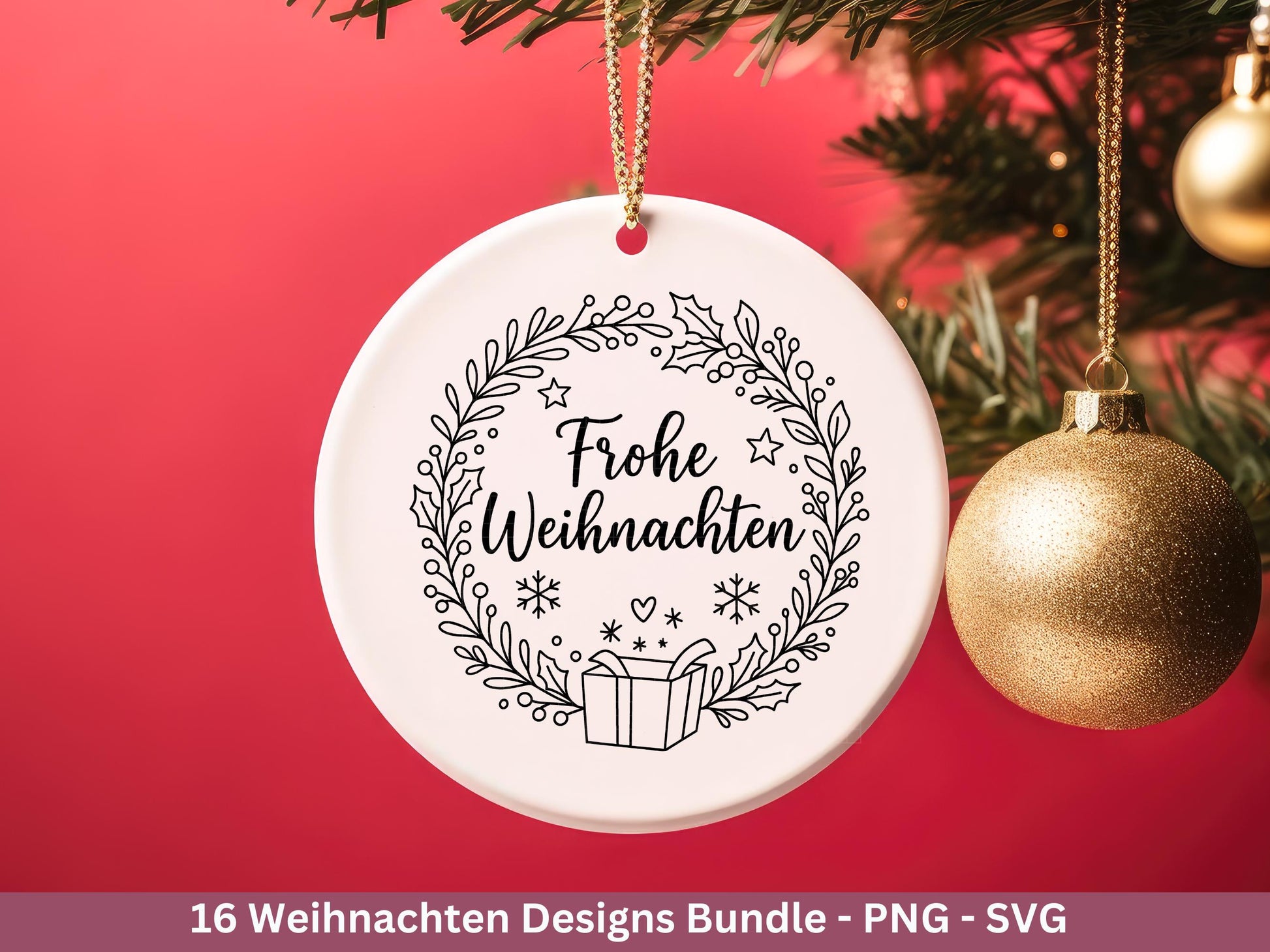 Plotterdatei Weihnachten Svg , Weihnachtshäuser Svg - Weihnachten Laserdatei - Home Svg - Cricut Svg - Weihnachten deutsch - Weihnachtsdeko