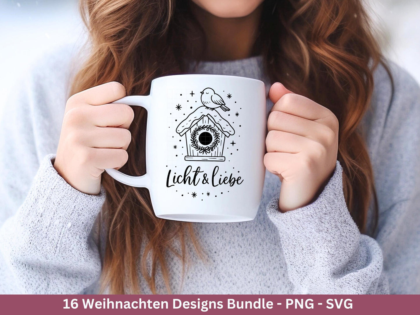 Plotterdatei Weihnachten Svg , Weihnachtshäuser Svg - Weihnachten Laserdatei - Home Svg - Cricut Svg - Weihnachten deutsch - Weihnachtsdeko