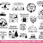 Plotterdatei Weihnachten Svg , Weihnachtshäuser Svg - Weihnachten Laserdatei - Home Svg - Cricut Svg - Weihnachten deutsch - Weihnachtsdeko
