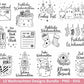 Plotterdatei Weihnachten Svg – Deutsche Sprüche Svg – Winter SVG – Laserdatei Weihnachten – Cricut Silhouette - Svg Datei Home - Frohes Fest