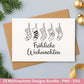 Plotterdatei Weihnachten Svg – Deutsche Sprüche Svg – Winter SVG – Laserdatei Weihnachten – Cricut Silhouette - Svg Datei Home - Frohes Fest