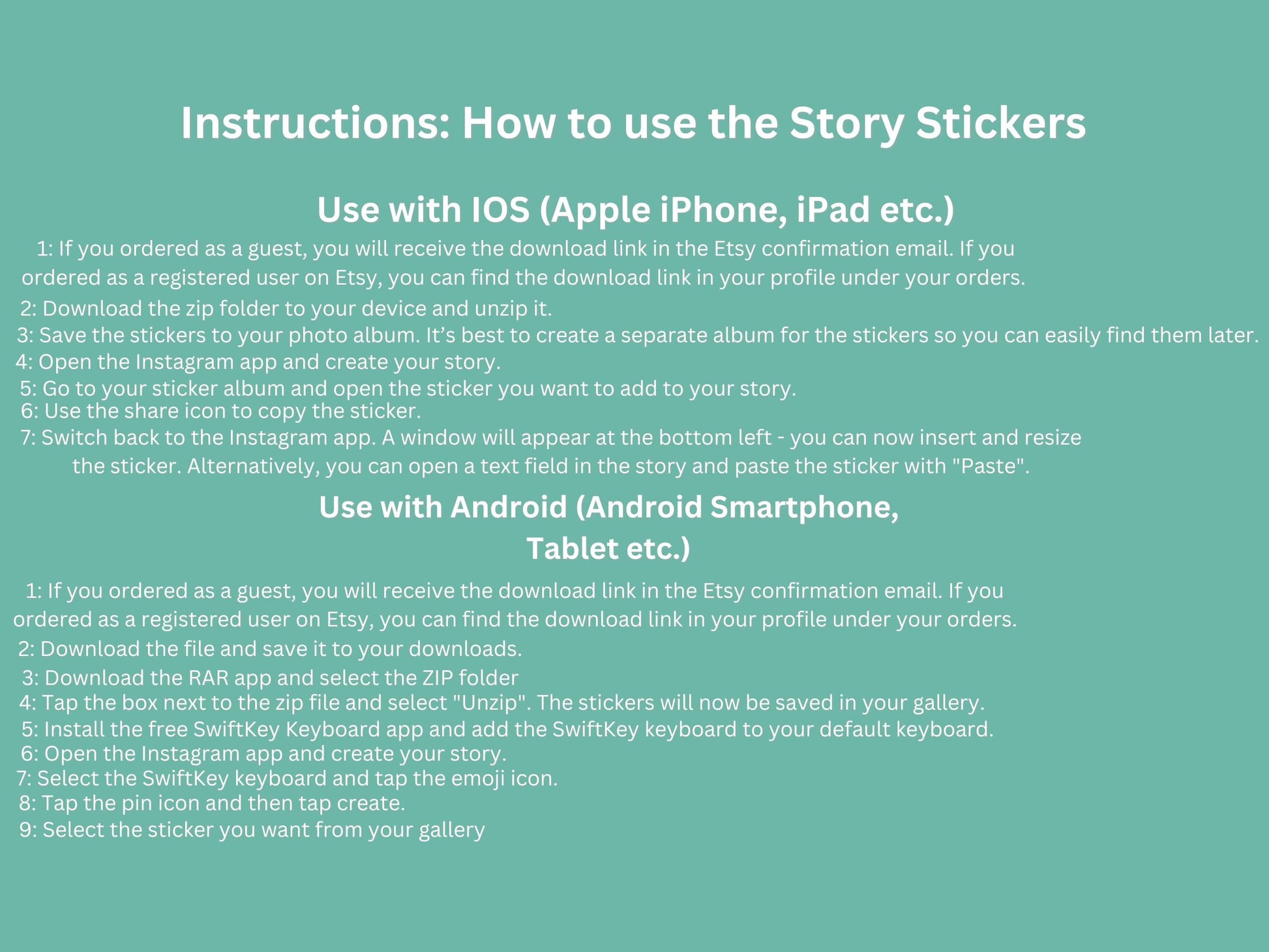 140 Instagram Story Sticker Sommer – Urlaubssticker für Insta Stories – Strand – Pool - Strand Sprüche – Sommer Content Creator Bundle Daily