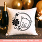 Silvester Plotterdatei - Deutsche Sprüche Svg - Weihnachten Svg - Frohes Neues Jahr 2026 - Silvester Laserdatei - Glücksschwein svg - Glück