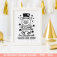 Silvester Plotterdatei - Deutsche Sprüche Svg - Weihnachten Svg - Frohes Neues Jahr 2026 - Silvester Laserdatei - Glücksschwein svg - Glück
