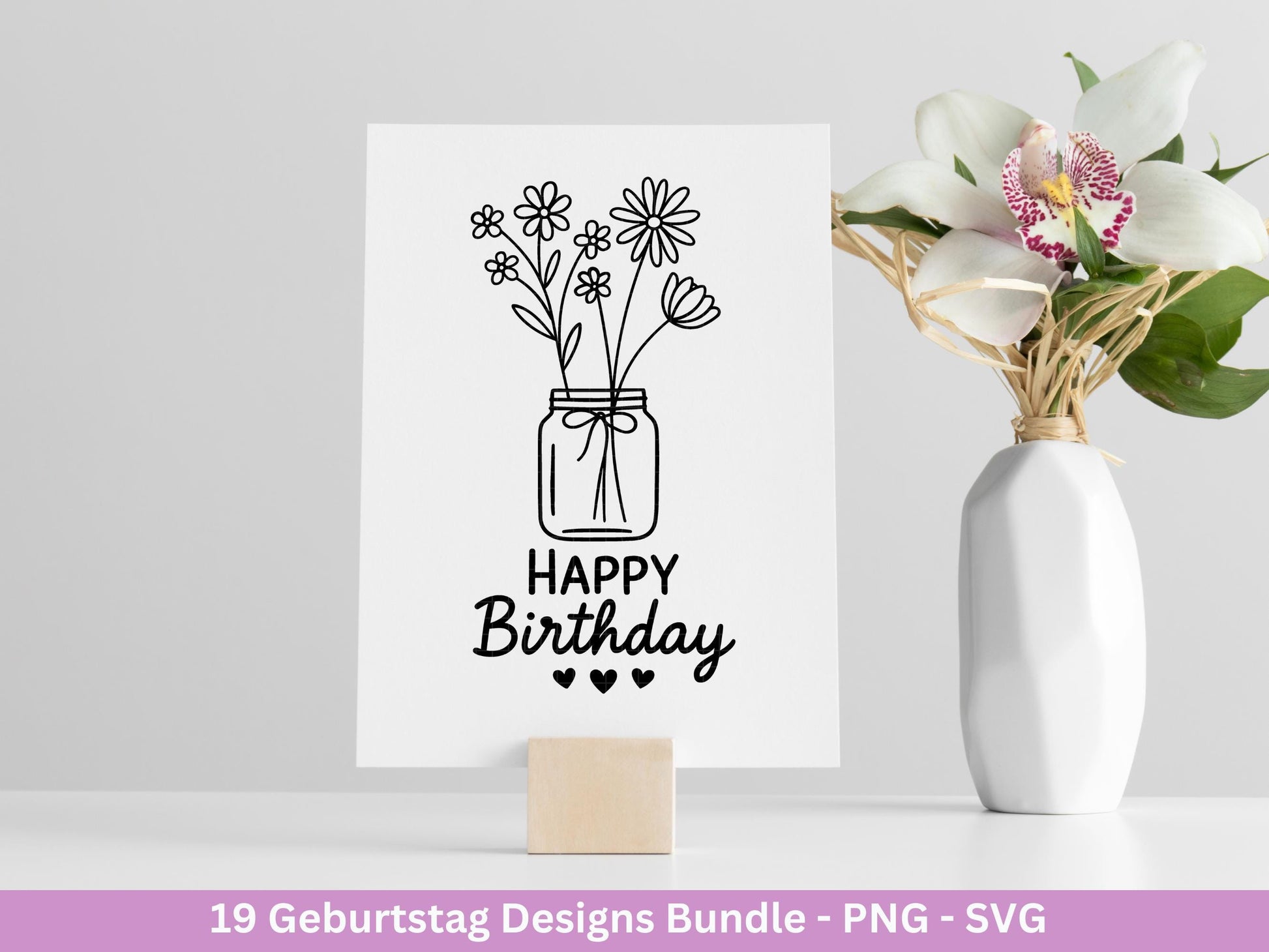 Plotterdatei Geburtstag - Geburtstagssprüche svg- Geburtstag svg- Cricut Svg Datei - Geburtstag Schriftzüge - Laserdatei Geschenkidee Png