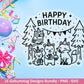 Plotterdatei Geburtstag - Geburtstagssprüche svg- Geburtstag svg- Cricut Svg Datei - Geburtstag Schriftzüge - Laserdatei Geschenkidee Png