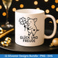 Silvester Plotterdatei - Deutsche Sprüche Svg - Weihnachten Svg - Frohes Neues Jahr 2026 - Silvester Laserdatei - Glücksschwein svg - Glück