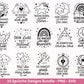 Deutsche Sprüche Plotterdatei - Positive Sprüche Svg - Laserdatei Sprüche - Inspirierende Zitate - Laserdatei Sprüche - Geschenk Freundin