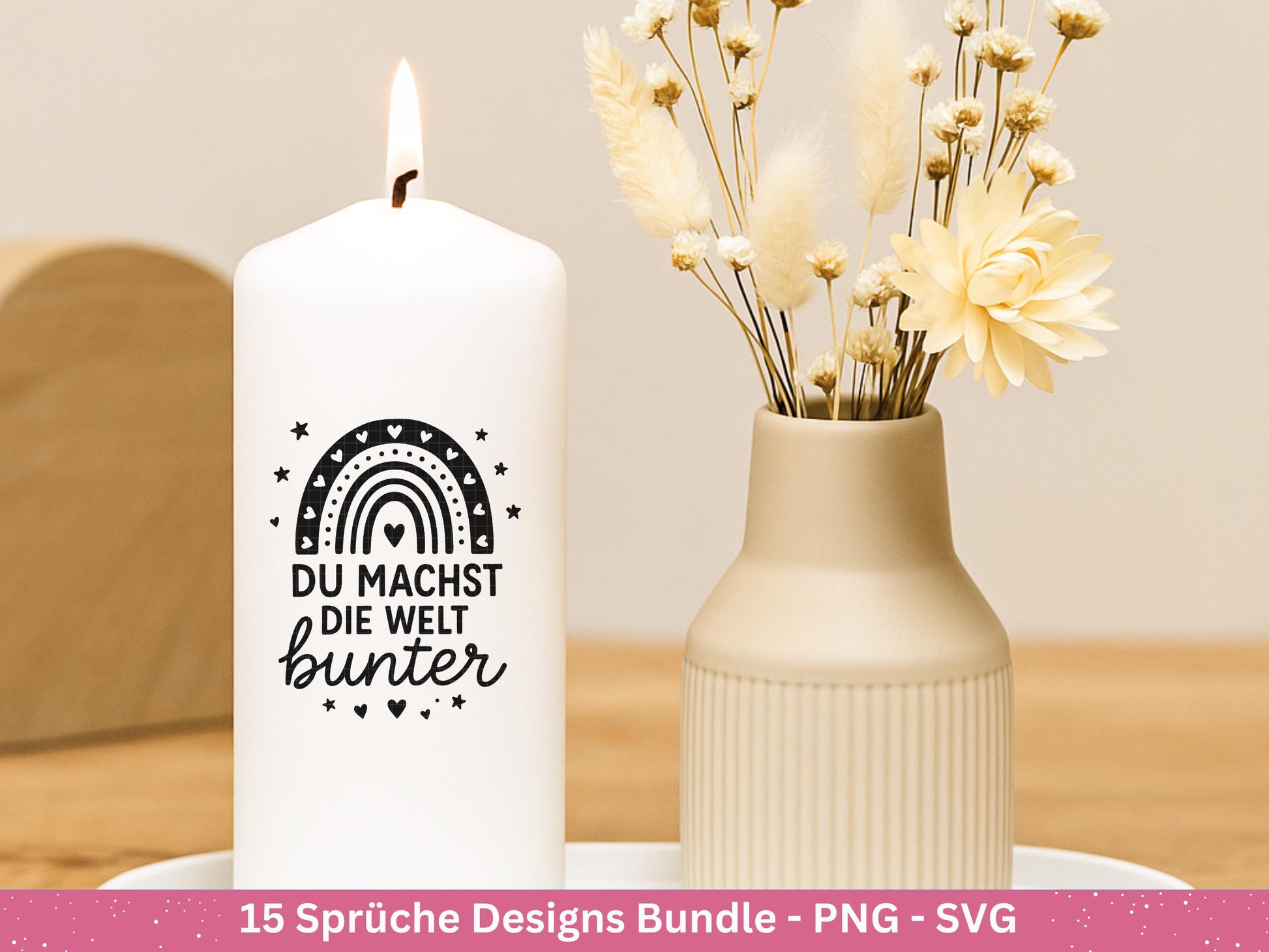 Deutsche Sprüche Plotterdatei - Positive Sprüche Svg - Laserdatei Sprüche - Inspirierende Zitate - Laserdatei Sprüche - Geschenk Freundin