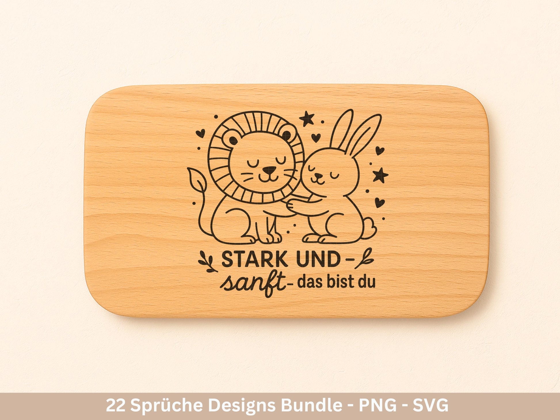 Deutsche Sprüche Plotterdatei Tiere - Positive Sprüche Svg - Laserdatei Sprüche - Inspirierende Zitate - Laserdatei Sprüche - Geschenk svg