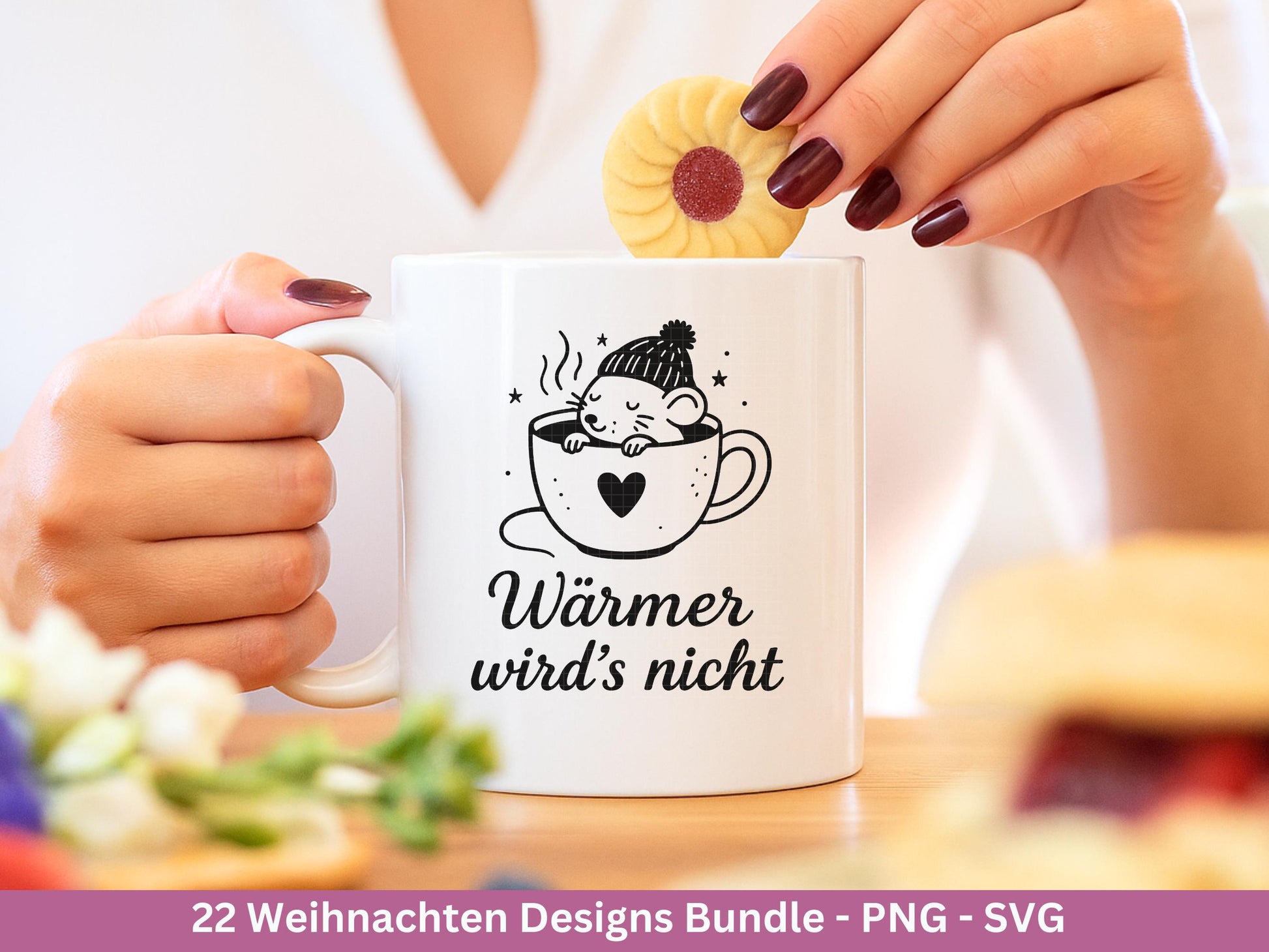 Plotterdatei Weihnachten Svg - Plotterdatei Sprüche - Schriftzüge Weihnachten deutsch - Laserdatei Weihnachten - Cricut Svg - Winter Svg