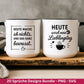 Deutsche Sprüche Plotterdatei - Positive Sprüche Svg - Laserdatei Sprüche - Inspirierende Zitate - Laserdatei Sprüche - Tassensprüche Svg